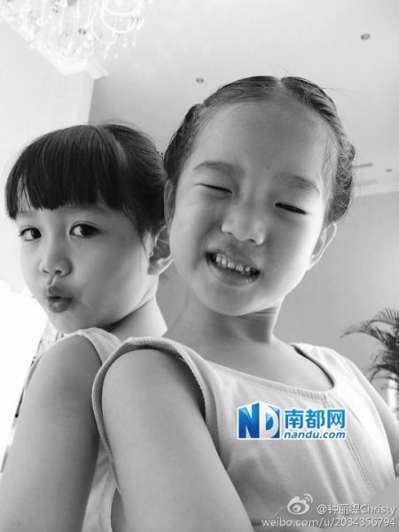 陆毅女儿剪齐刘海 钟丽缇家公主跳芭蕾